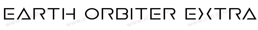 Earth Orbiter Extra 字体转换